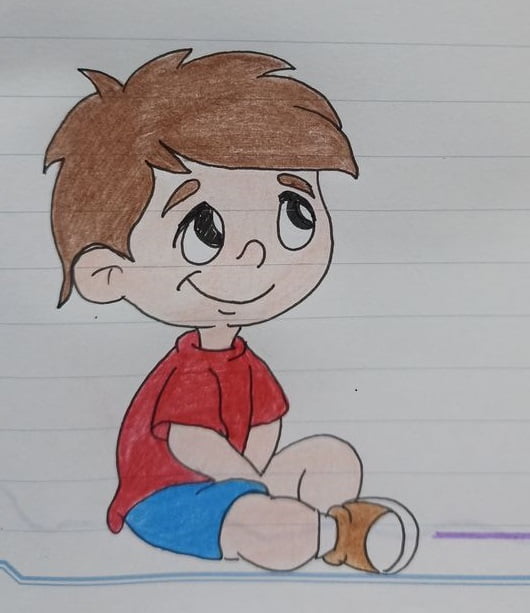 نقاشی‌ دفتر مشق پسرانه 0