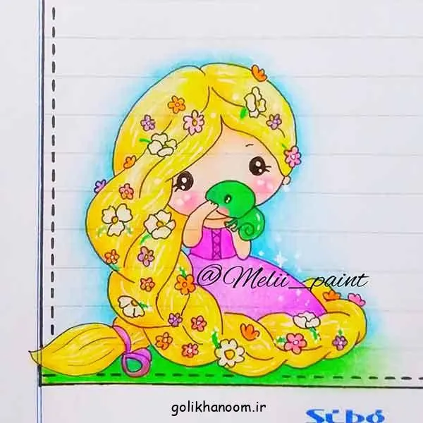 تصویر مرتبط با ایدههای جذاب برای عکس نقاشی زیبا و ساده در صفحات درسی
