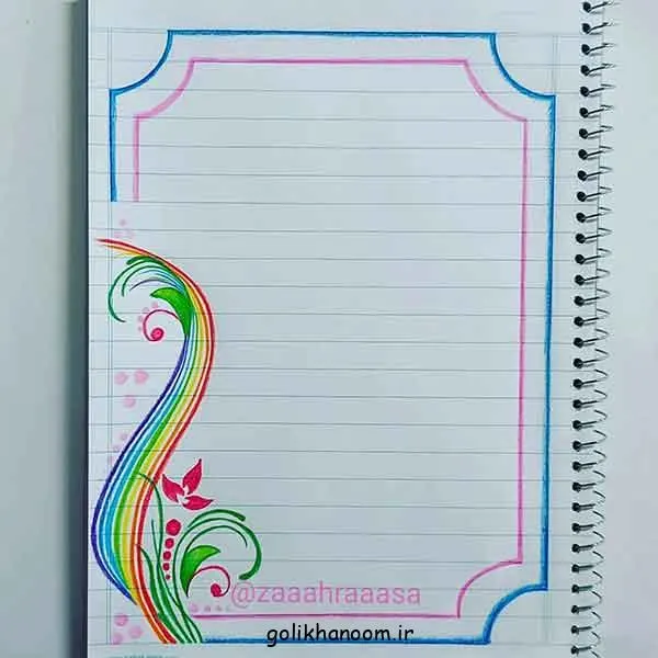 تصویر مرتبط با ایدههای جذاب برای عکس نقاشی زیبا و ساده در صفحات درسی