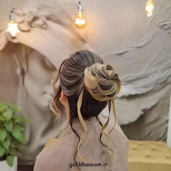 تصویر مرتبط با مدل‌های شینیون لاکچری و ماندگار برای زیبایی بی‌زمان