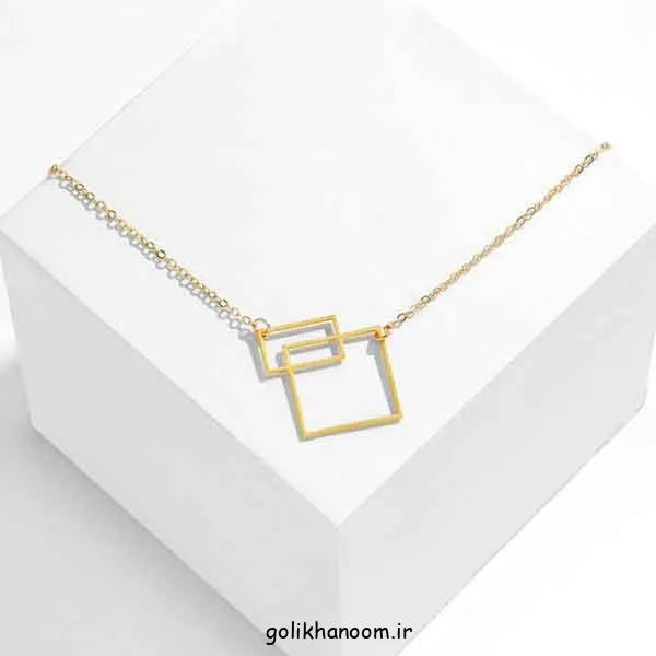تصویر مرتبط با گردن آویز هندسی مینیمال؛ زیبایی ساده و متفاوت در استایل نچرال