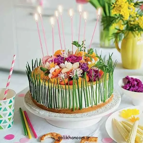 تصویر مرتبط با ایدههای متنوع و شیک برای تزیین سالاد الویه در مراسمهای مختلف