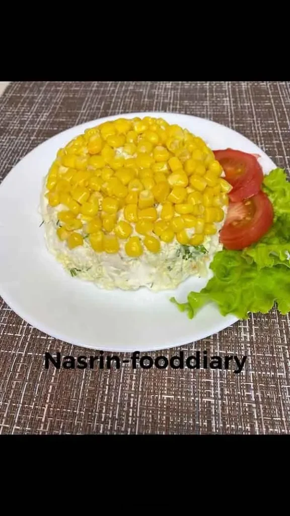 تصویر مرتبط با ایدههای متنوع و شیک برای تزیین سالاد الویه در مراسمهای مختلف