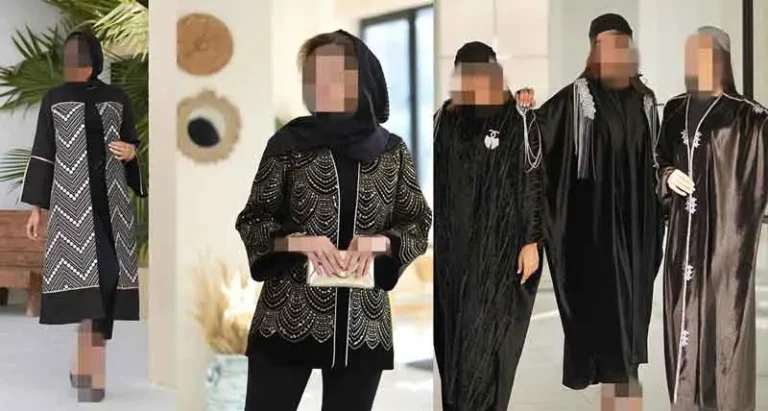 مدل‌های متنوع و شیک مانتو محرمی جدید به رنگ مشکی