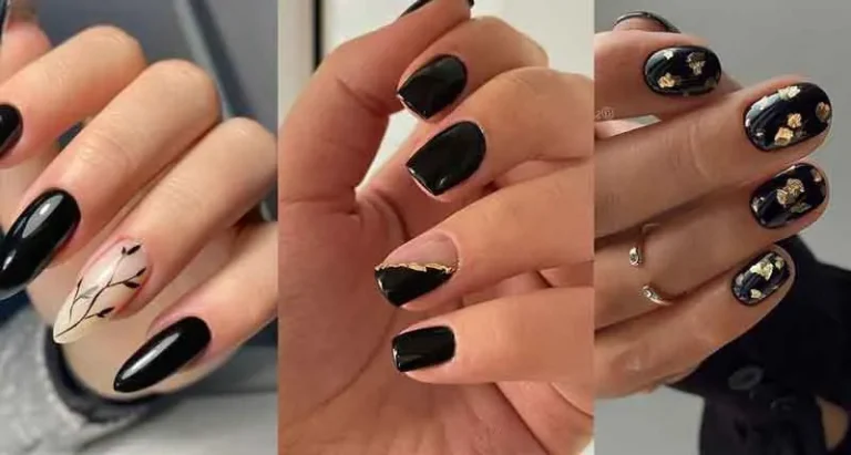 طرح ناخن مشکی؛ تصویر طرح‌های متنوع و شیک ناخن مشکی مناسب ایام محرم