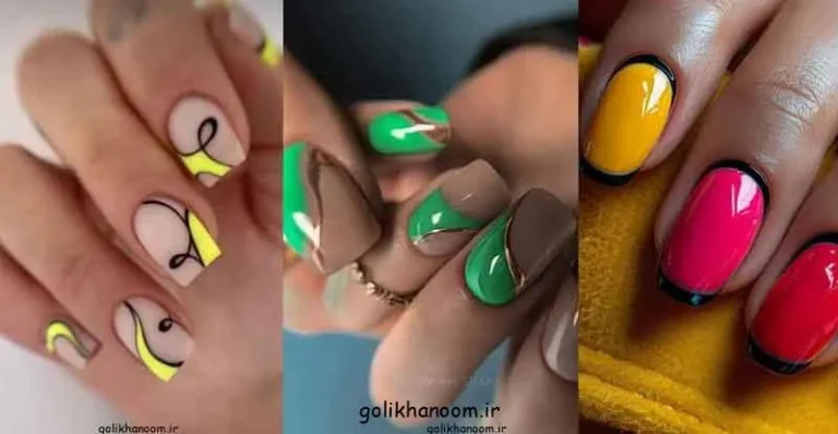 کاشت ناخن تابستانه با طرح‌های متنوع و رنگ‌های جذاب