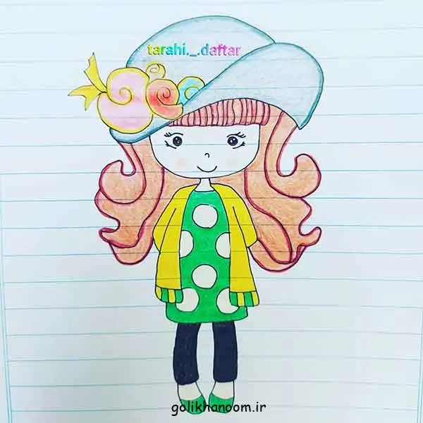تصویر مرتبط با مدلهای نقاشی ساده و جذاب برای دفتر مشق کودکان
