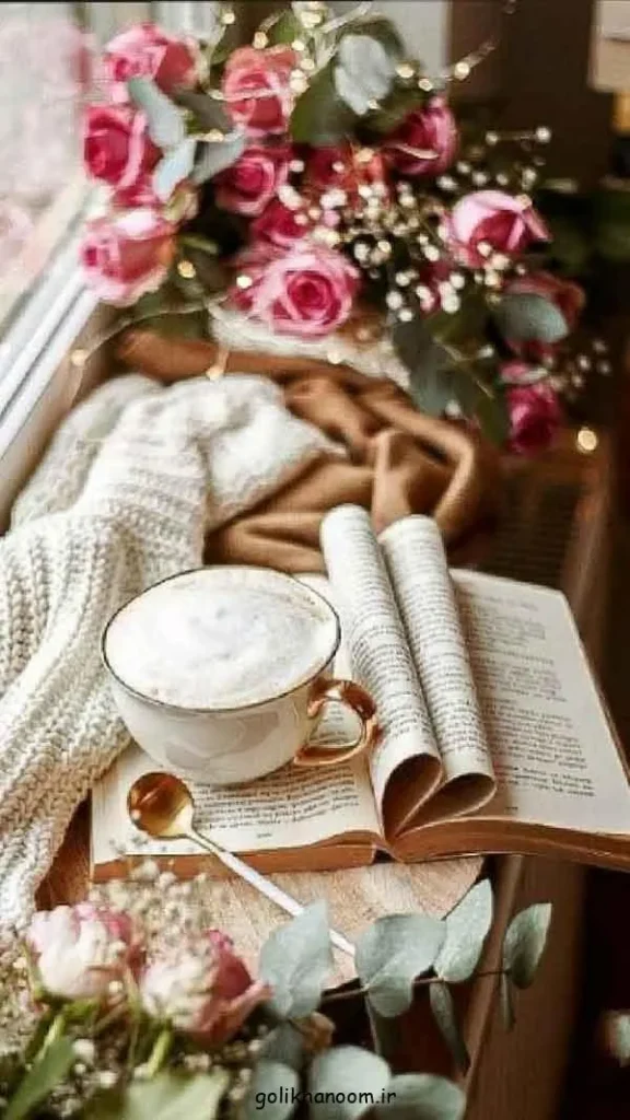 تصویر مرتبط با مدل‌های جذاب عکس کتاب برای پروفایل شاد و طبیعی