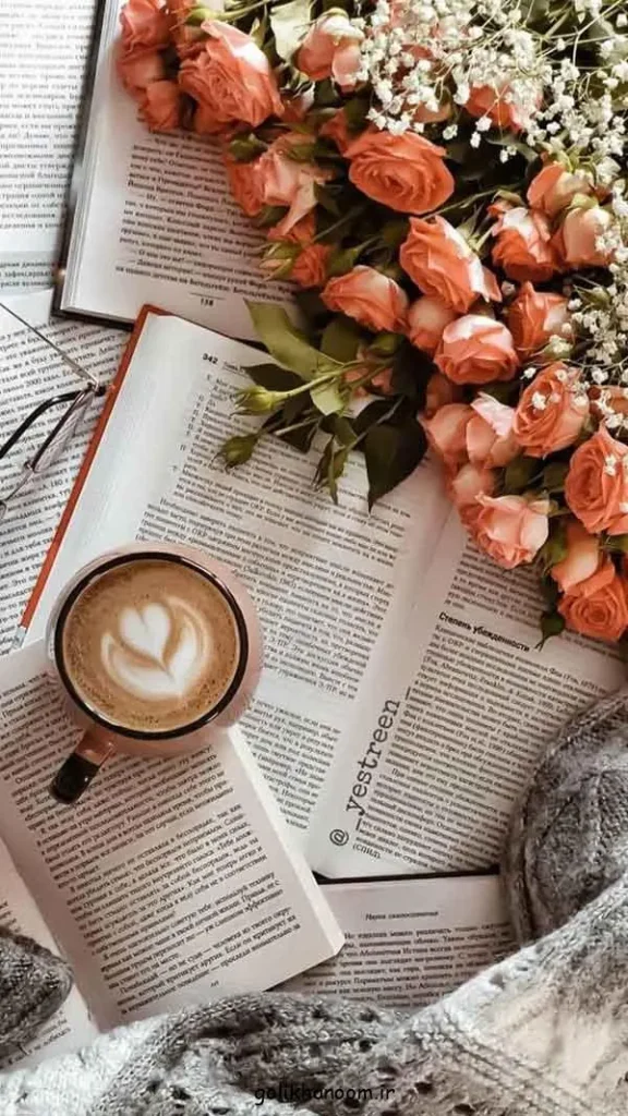 تصویر مرتبط با مدل‌های جذاب عکس کتاب برای پروفایل شاد و طبیعی
