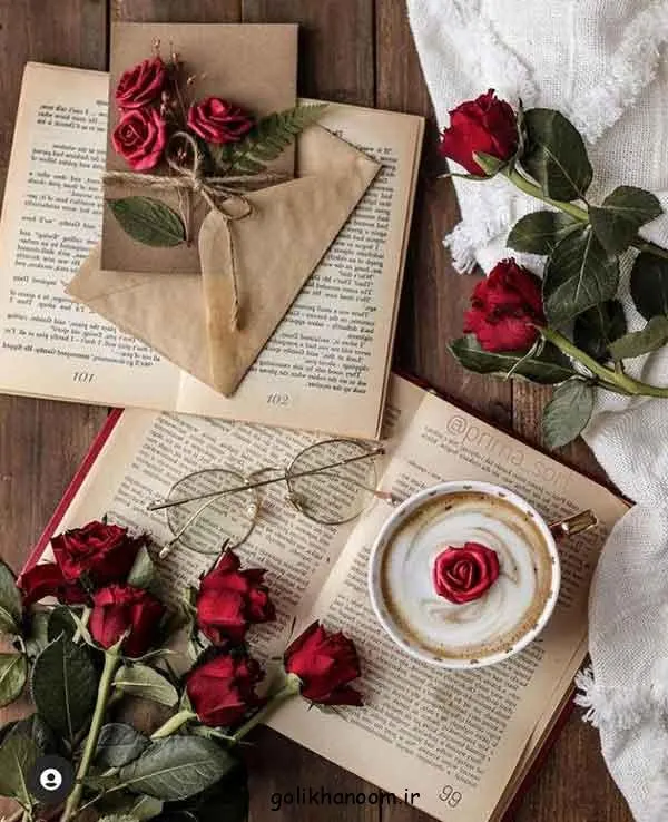 تصویر مرتبط با مدل‌های جذاب عکس کتاب برای پروفایل شاد و طبیعی