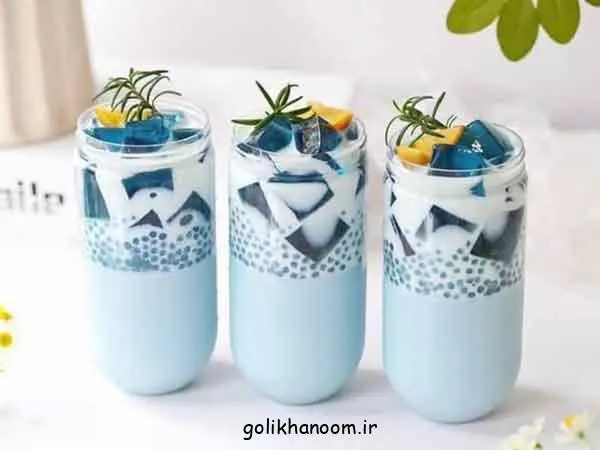 تصویر مرتبط با ایده‌های خلاقانه برای تزیین روی ژله با اسمارتیز، میوه و پودرهای رنگی
