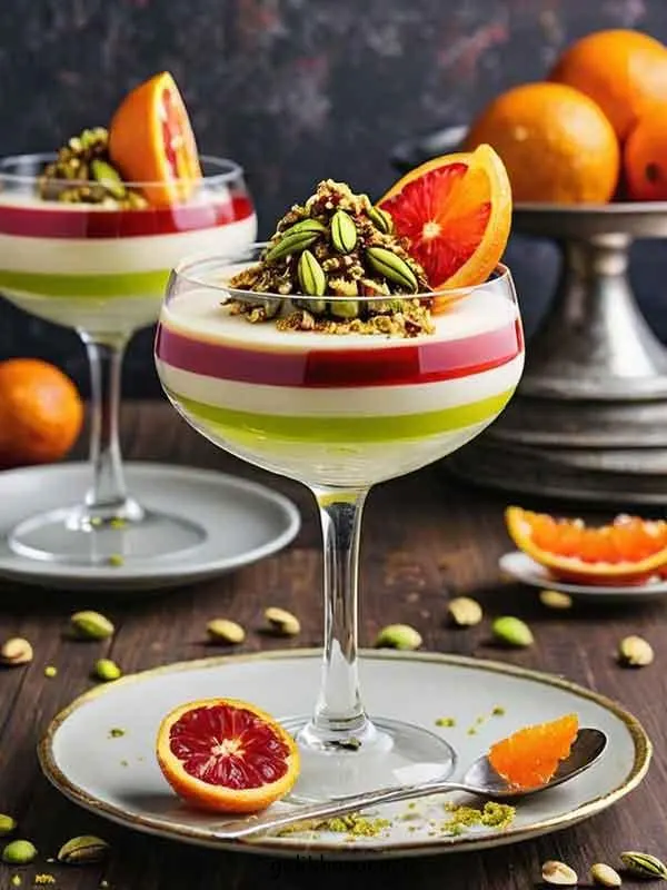 تصویر مرتبط با ایده‌های خلاقانه برای تزیین روی ژله با اسمارتیز، میوه و پودرهای رنگی