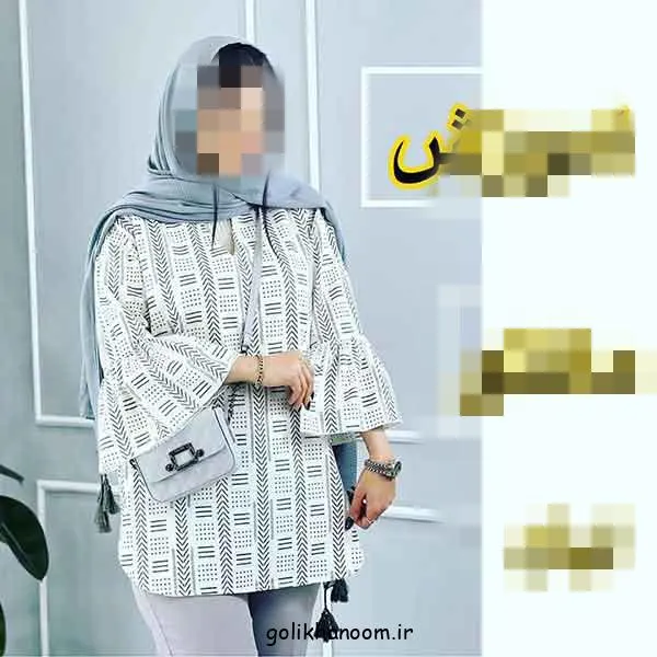 تصویر مرتبط با مدل مانتو شیک و باکلاس جلو بسته با طرحهای متنوع و جذاب