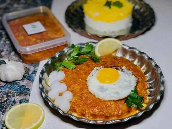 تصویر مرتبط با ایدههای متنوع و جذاب تزیین میرزا قاسمی با نان و برنج