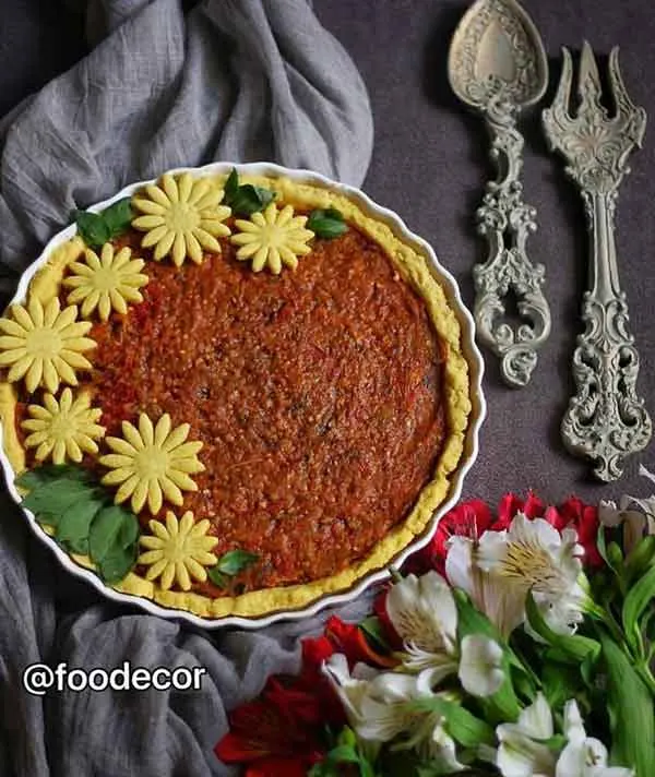 تصویر مرتبط با ایدههای متنوع و جذاب تزیین میرزا قاسمی با نان و برنج