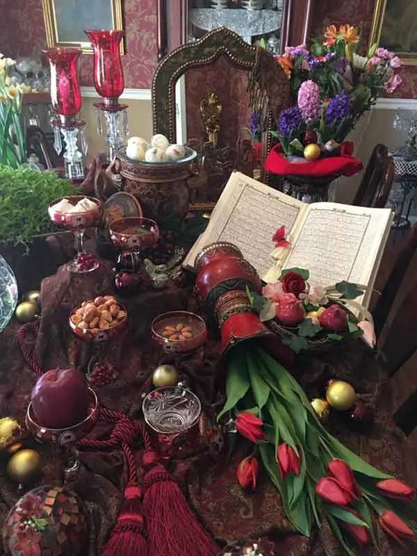 تصویر مرتبط با مدلهای متنوع سفره هفت سین سنتی با حس نوستالژی و انرژی مثبت