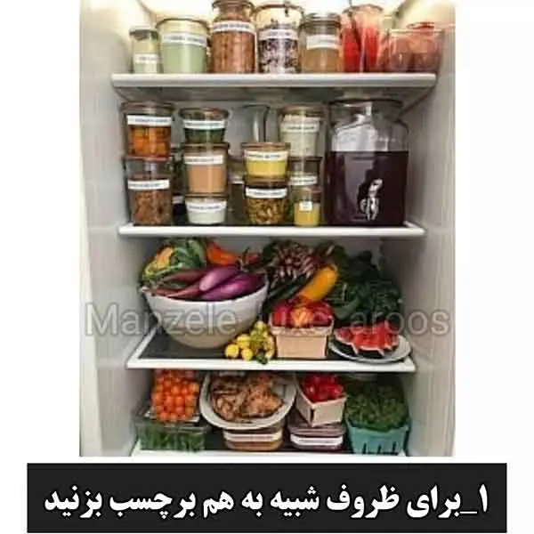 تصویر مرتبط با ایدههای شیک و کاربردی برای تزیین یخچال عروس