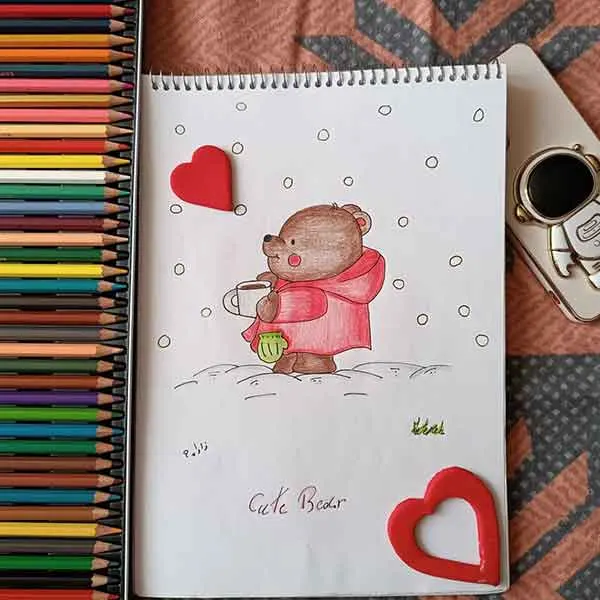 تصویر مرتبط با ایده‌های جذاب برای تزیین دفتر مشق دخترانه فانتزی و شیک