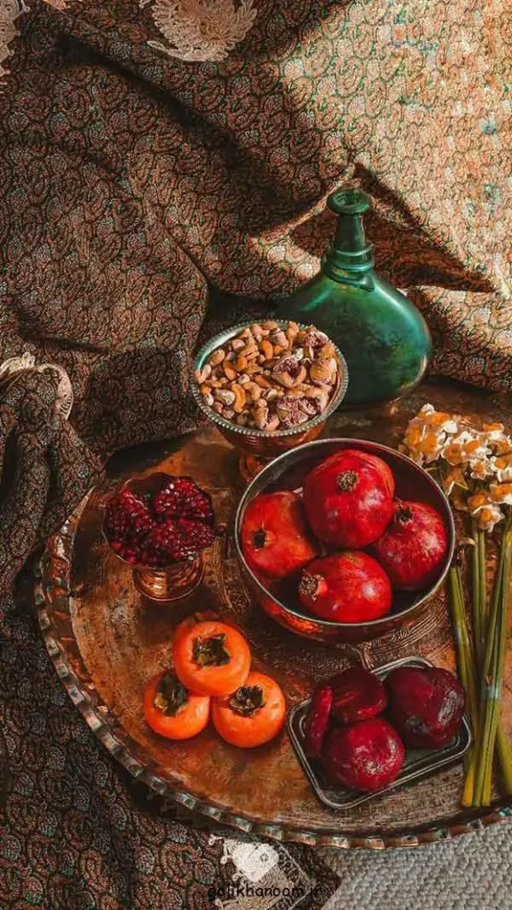 تصویر مرتبط با راهنمای کامل چیدمان سفره شب یلدا با ایده‌های خلاقانه و زیبا