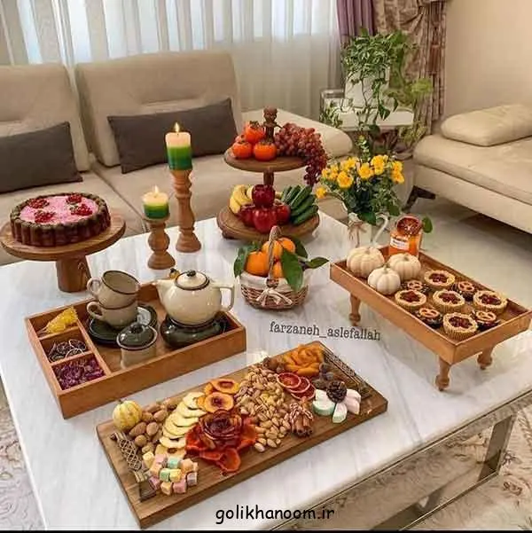 تصویر مرتبط با راهنمای کامل چیدمان سفره شب یلدا با ایده‌های خلاقانه و زیبا