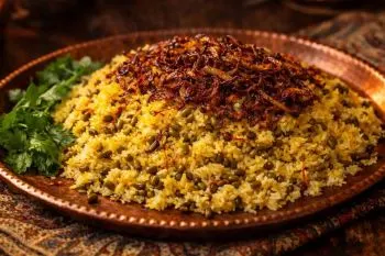 ماش پلو بدون گوشت؛ ماش پلو؛ یک غذای بدون گوشت، مقوی و خوشمزه برای یک ن