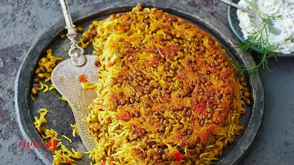 تصویر مرتبط با طرز تهیه ماش پلو بدون گوشت؛ غذای ساده، مقوی و خوشطعم ایرانی