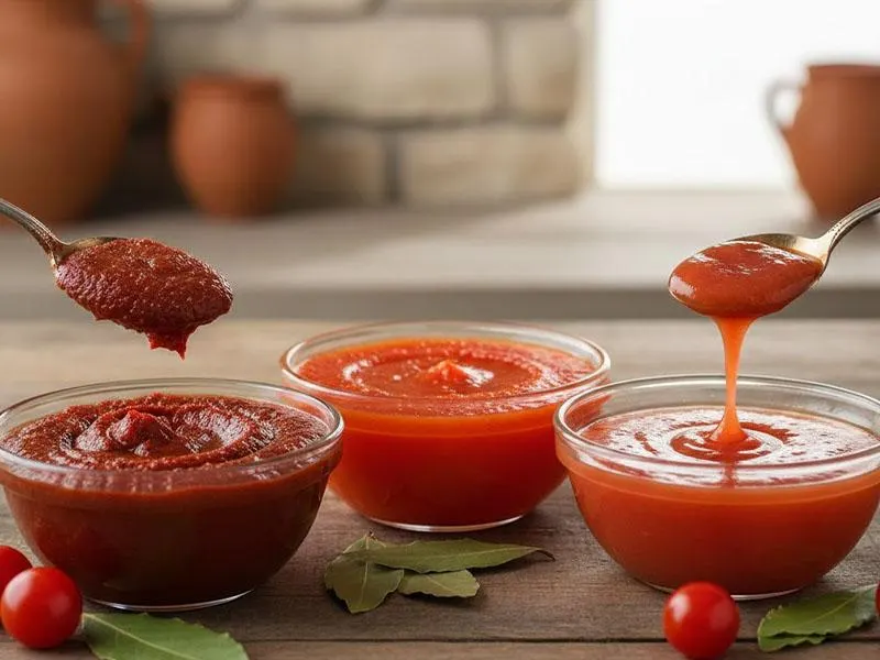 تصویر مرتبط با روش تهیه رب گوجه فرنگی خانگی با رنگ و غلظت عالی