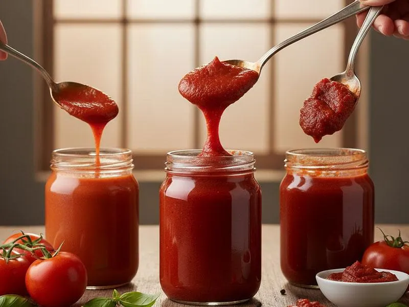 تصویر مرتبط با روش تهیه رب گوجه فرنگی خانگی با رنگ و غلظت عالی