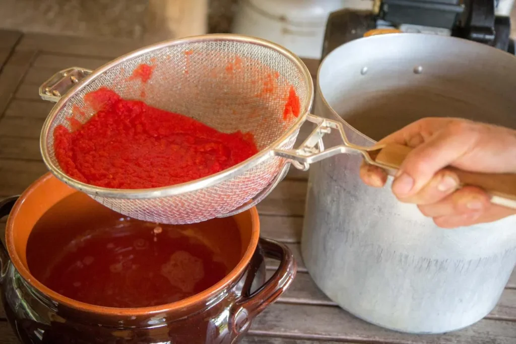 تصویر مرتبط با روش تهیه رب گوجه فرنگی خانگی با رنگ و غلظت عالی