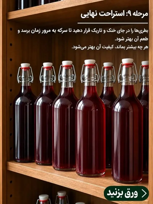 تصویر مرتبط با روش تهیه سرکه انار تخمیری با ساده‌ترین امکانات در خانه