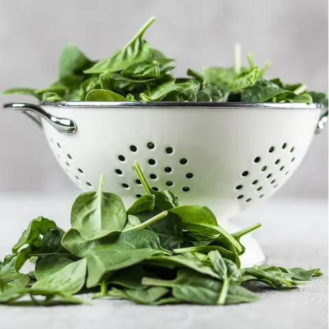 تصویر مرتبط با طرز تهیه سالاد اسفناج و انار با طعمی ملس و رنگی پاییزی
