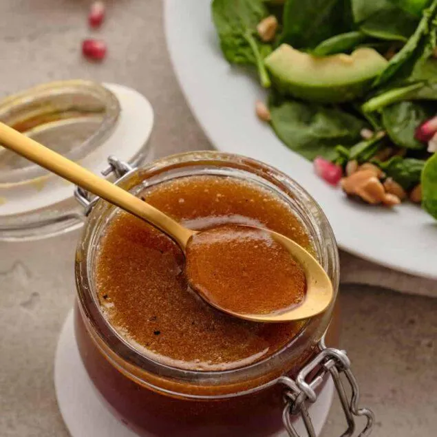 تصویر مرتبط با طرز تهیه سالاد اسفناج و انار با طعمی ملس و رنگی پاییزی