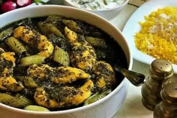 خورش جعفری با مرغ؛ خورشت خوش عطر گیلانی برای یک ناهار مجلسی