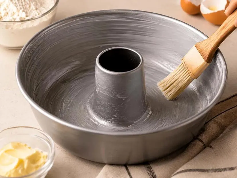 گاناش شکلاتی صاف و براق برای روی کیک