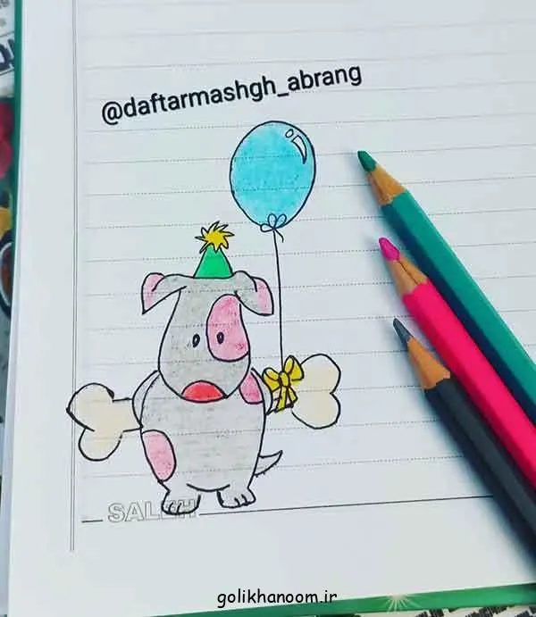 تصویر مرتبط با ۵۶ ایده ساده و جذاب برای تزیین دفتر مشق پسرانه