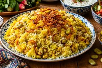 تهیه دمپختک دمی باقالی اصفهانی؛؛ دمپختک دمی باقالی اصفهانی با پیاز د