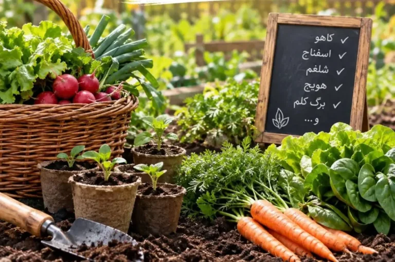 کاشت سبزیجات خنک‌دوست؛ تصویر سبزیجات خنک‌دوست مناسب کاشت در مهرماه