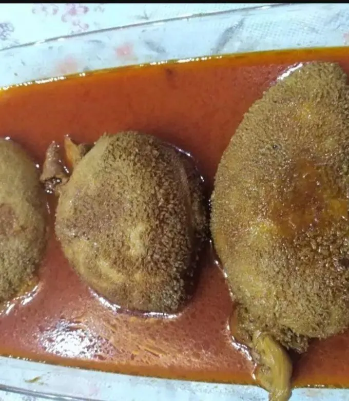 غذای گمنه بوشهری با بلغور و سبزیجات