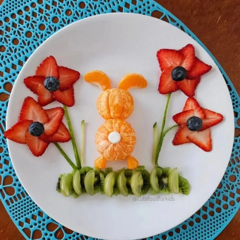 تصویر مرتبط با ایده‌های خلاقانه برای تزیین میوه‌ها به شکل جذاب برای کودکان