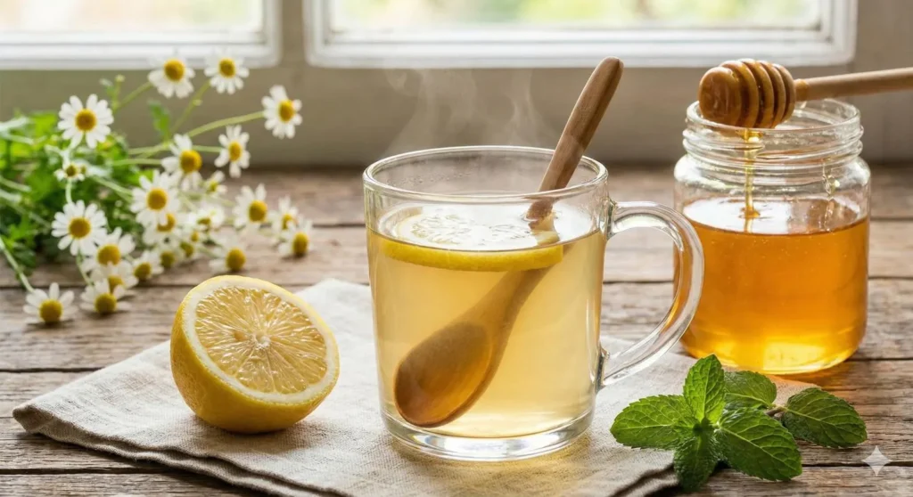 تصویر مرتبط با خوراکی‌ها و دمنوش‌های موثر در تسکین سرماخوردگی و آنفولانزا