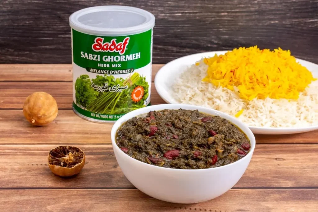 تره، جعفری، گشنیز و اسفناج خشک شده برای ادویه قرمه سبزی