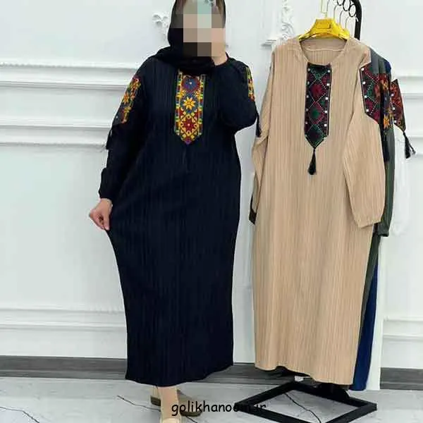 تصویر مرتبط با مدل‌های متنوع مانتو نخی برای استایل خنک و راحت تابستانی