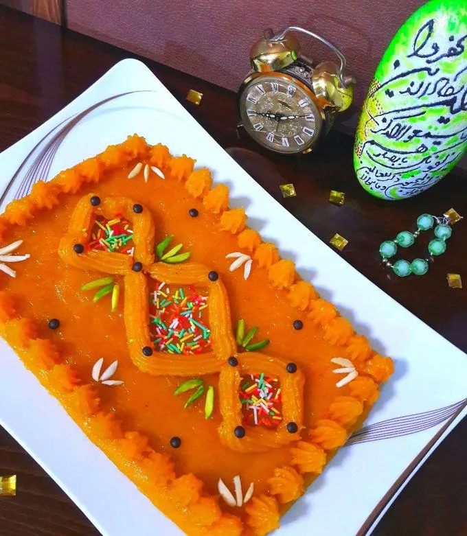 کیک هویج با گردو و دارچین