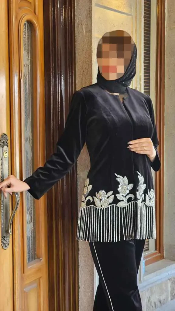تصویر مرتبط با مدلهای شیک کت تک مجلسی زنانه با پارچههای لاکچری و دوختهای خاص