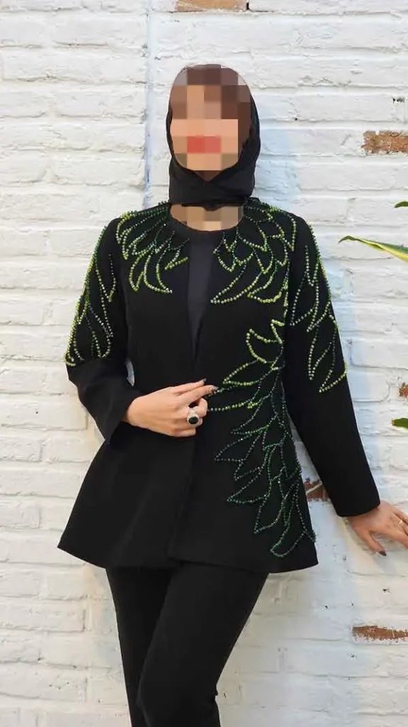 تصویر مرتبط با مدلهای شیک کت تک مجلسی زنانه با پارچههای لاکچری و دوختهای خاص