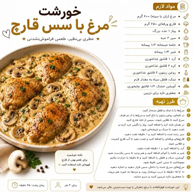 تصویر مرتبط با ۱۵ خورشت خوشمزه و متنوع با مرغ برای تنوع در وعدههای غذایی