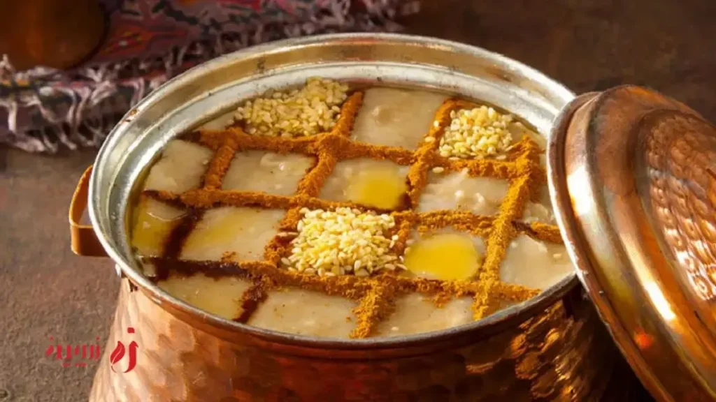 تصویر مرتبط با طرز تهیه حلیم شیر اصفهانی؛ صبحانه‌ای کشدار و خوش‌طعم با شیر و گوشت