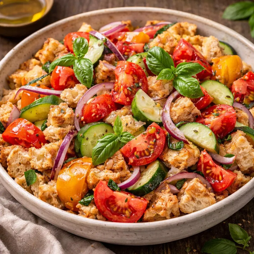 سوپ غلیظ شده با نان خشک