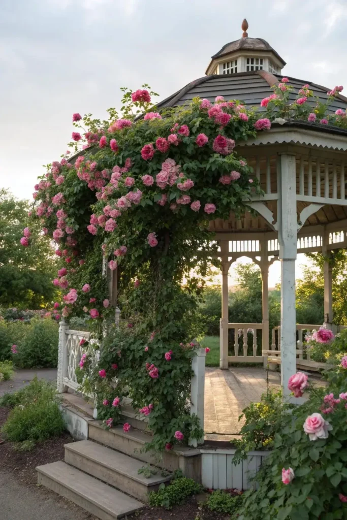 تصویر مرتبط با ۱۵ گل رونده زیبا برای دیوار، تراس و باغچه