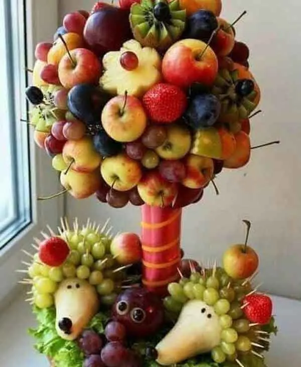 تصویر مرتبط با ۵۰ ایده خلاقانه تزیین میوه با سیخ چوبی برای مهمانی و دورهمی